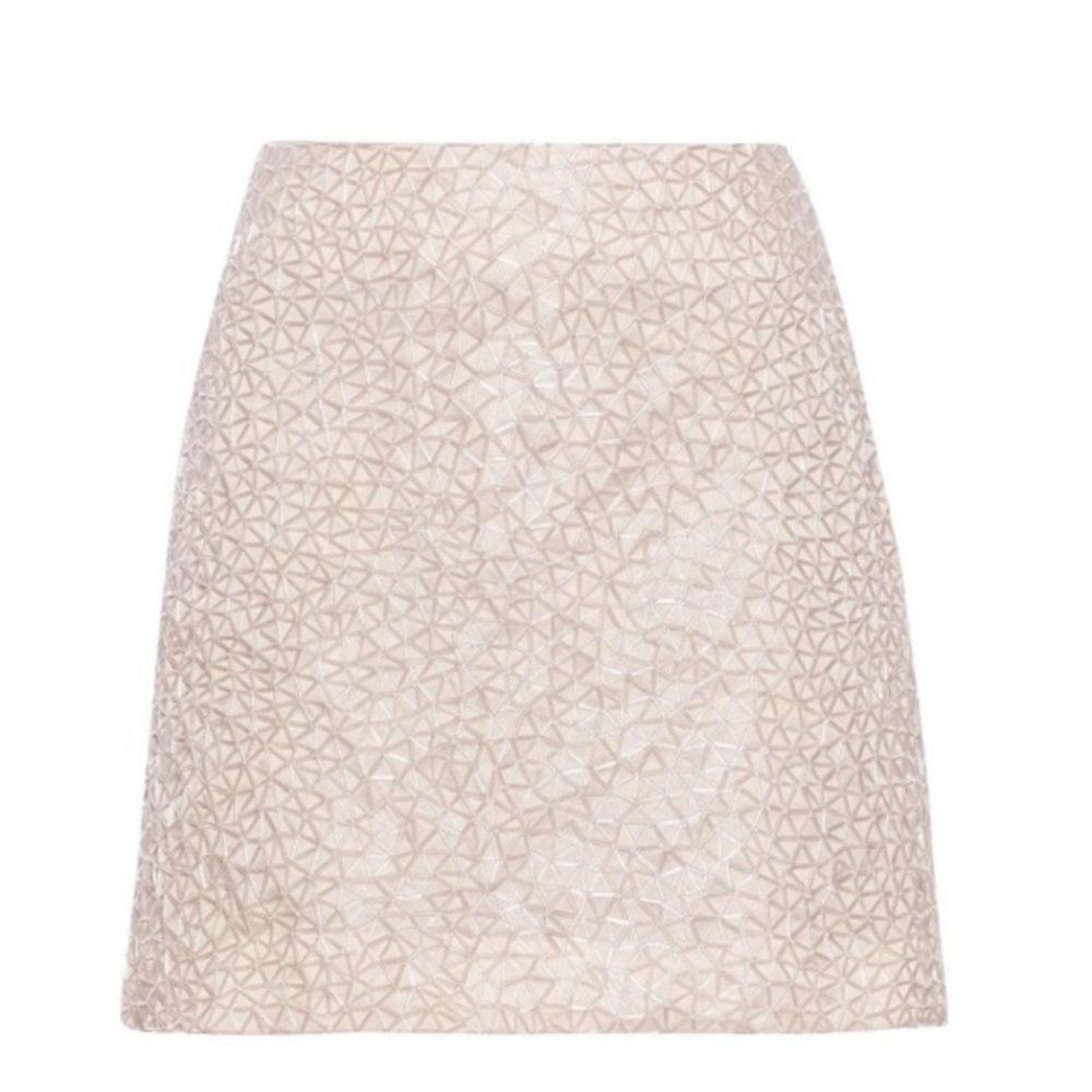 Theyskens’ Theory women’s seedo beaded  mini skirt